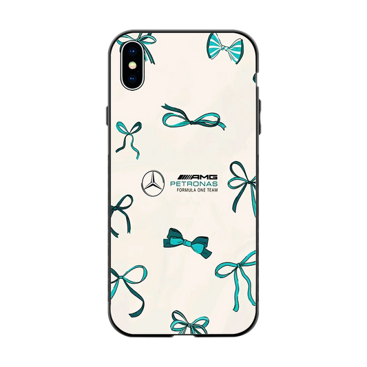 AMG X Bows back phone cover | glass case for iphone xs max