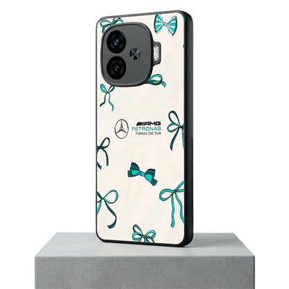 AMG X Bows iqoo neo 10r 5g mobile cover | shockproof glass phone case