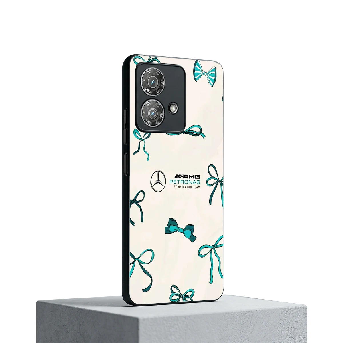 AMG X Bows motorola edge 40 neo 5g mobile cover | shockproof glass phone case