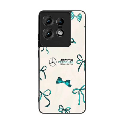 AMG X Bows back phone cover | glass case for motorola edge 50 pro