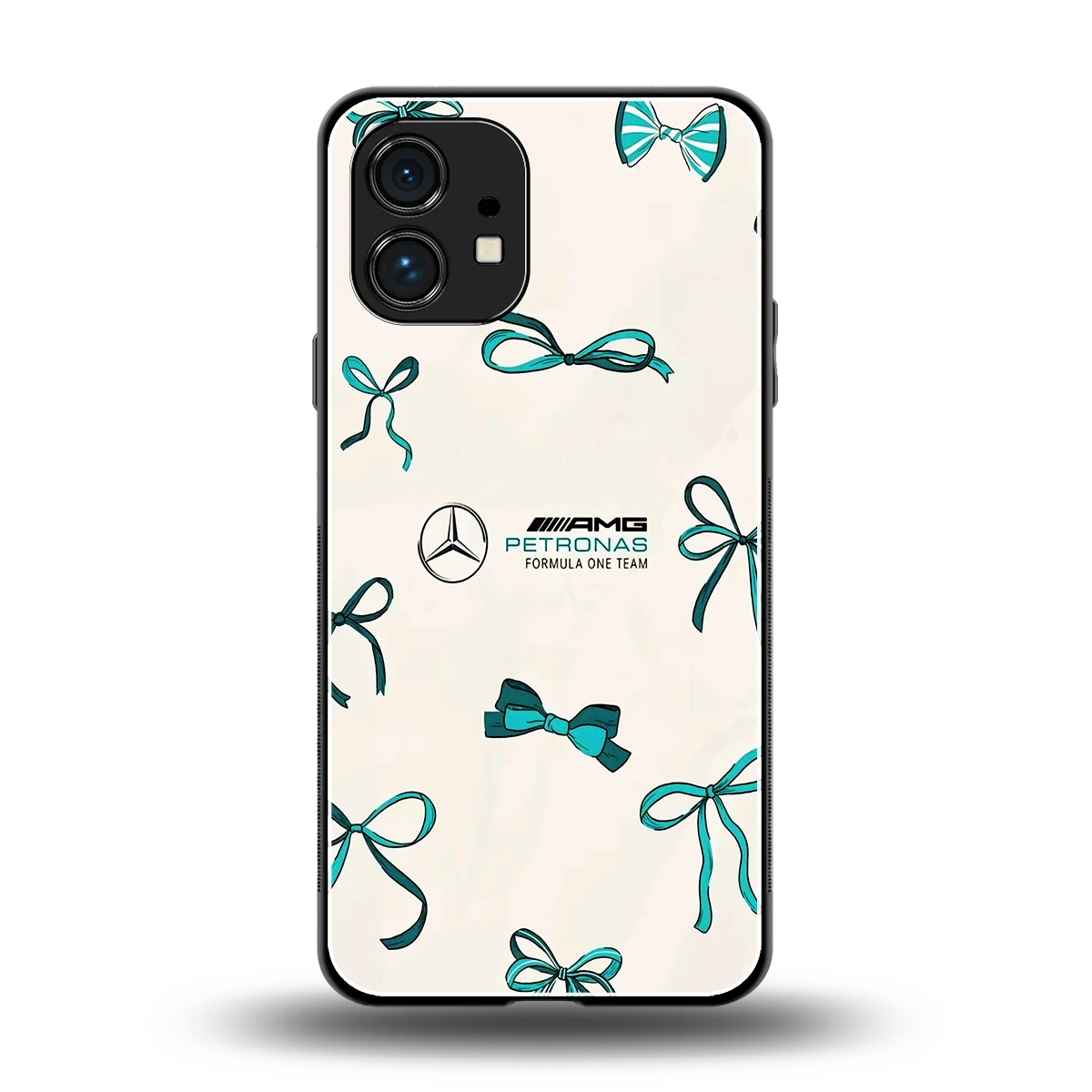 AMG X Bows back phone cover | glass case for nothing phone 1