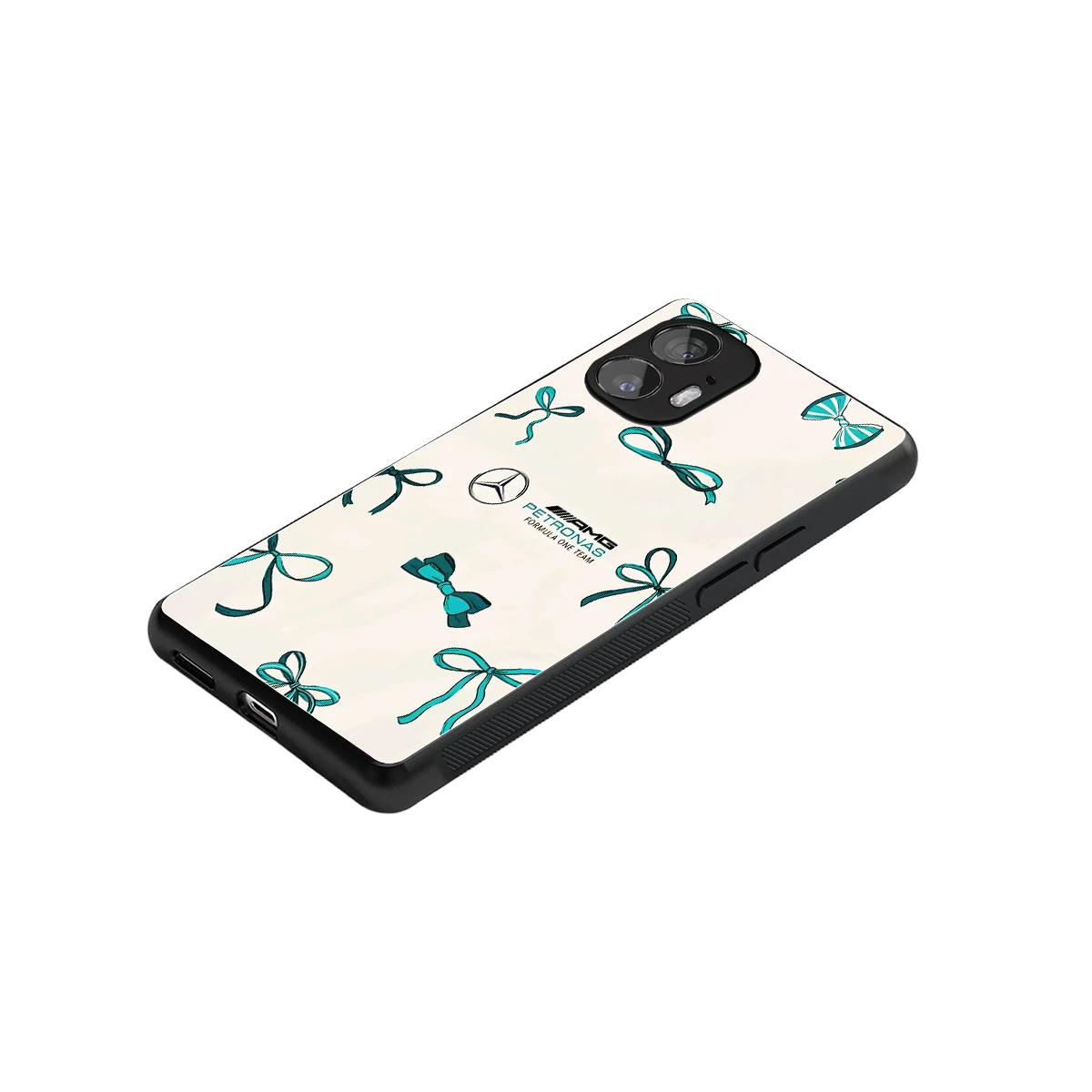 AMG X Bows stylish phone case for nothing phone 2 | glossy glass and slim fit