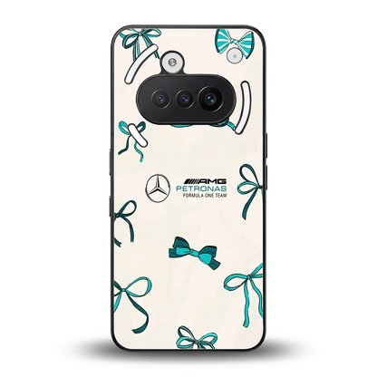 AMG X Bows back phone cover | glass case for nothing phone 3a