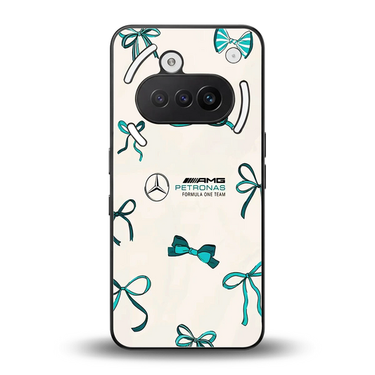 AMG X Bows back phone cover | glass case for nothing phone 3a