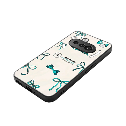 AMG X Bows stylish phone case for nothing phone 3a | glossy glass and slim fit