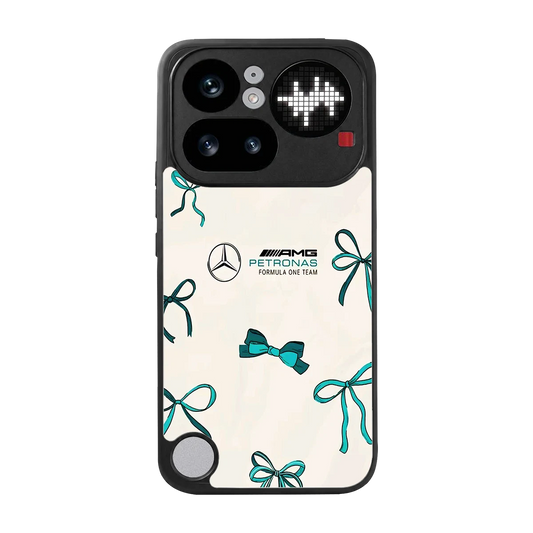 AMG X Bows back phone cover | glass case for nothing phone 4a pro
