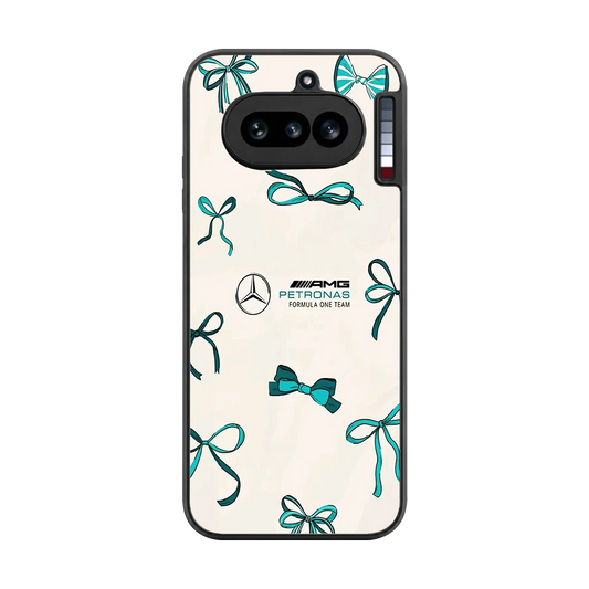 AMG X Bows back phone cover | glass case for nothing phone 4a