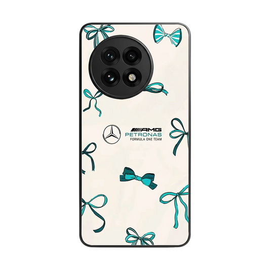 AMG X Bows back phone cover | glass case for oneplus 13r