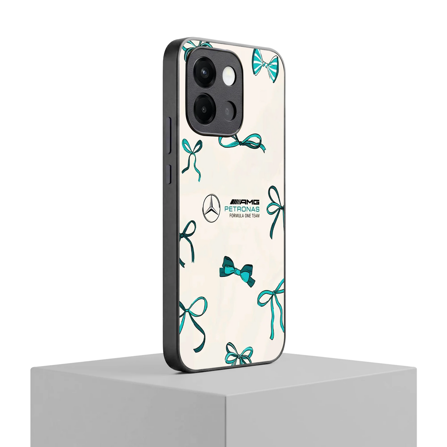 AMG X Bows oneplus 13s mobile cover | shockproof glass phone case