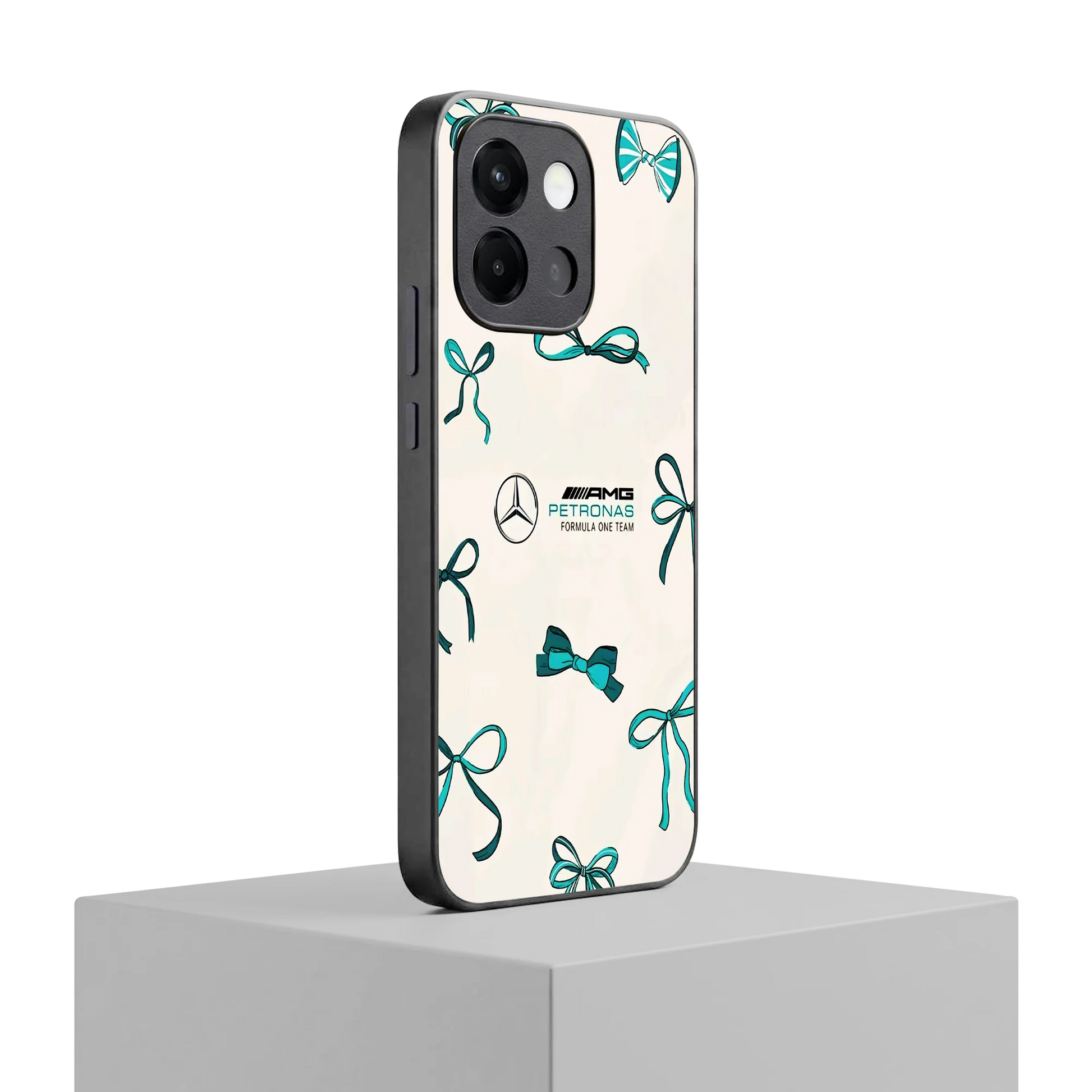 AMG X Bows oneplus 13s mobile cover | shockproof glass phone case