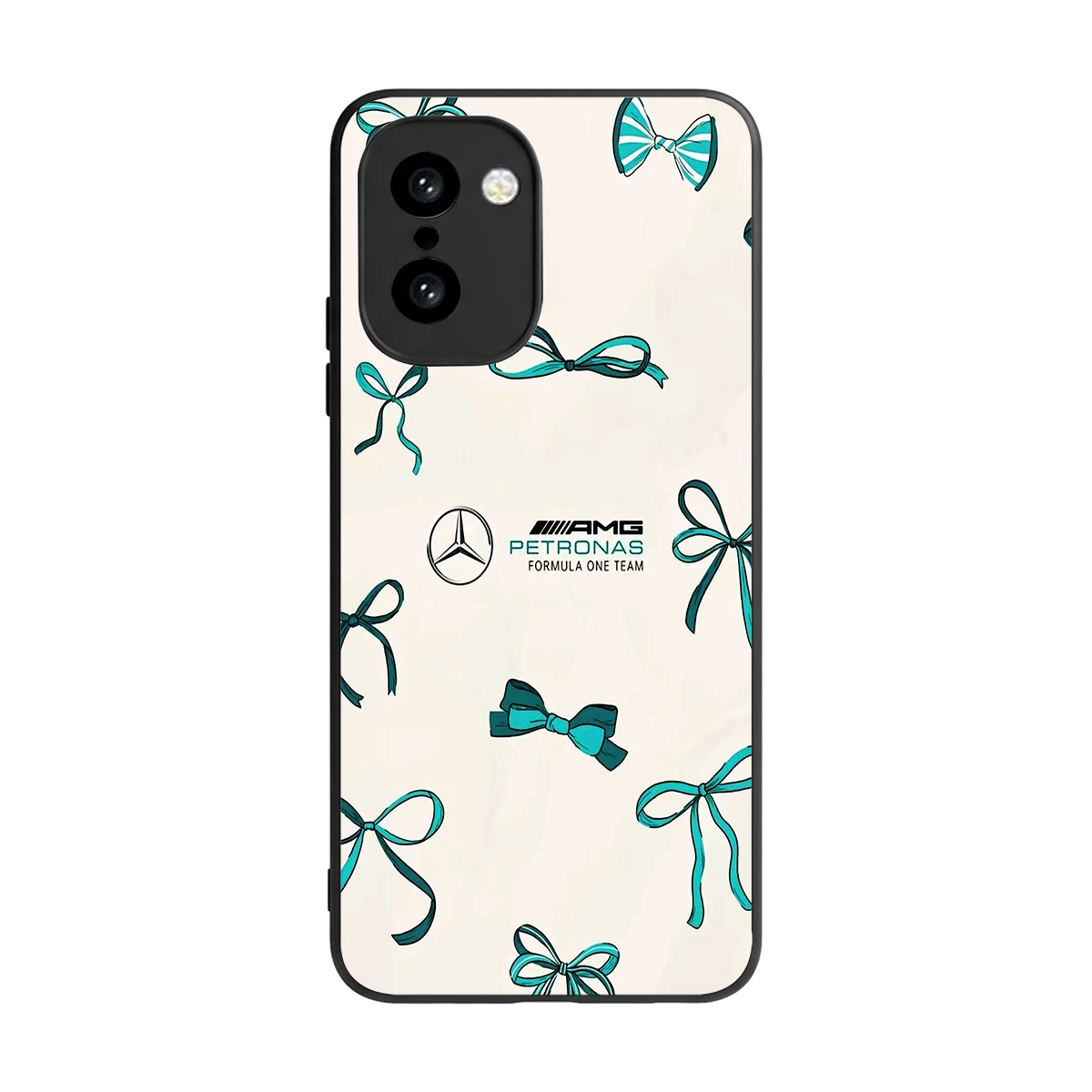 AMG X Bows back phone cover | glass case for oneplus 15r