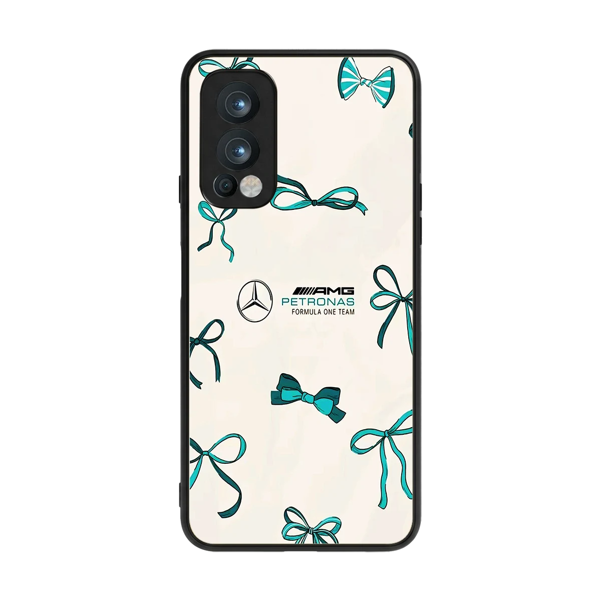AMG X Bows back phone cover | glass case for oneplus nord 2