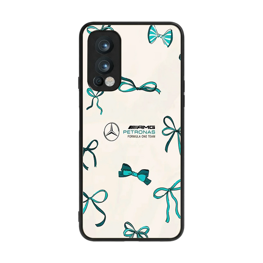 AMG X Bows back phone cover | glass case for oneplus nord 2