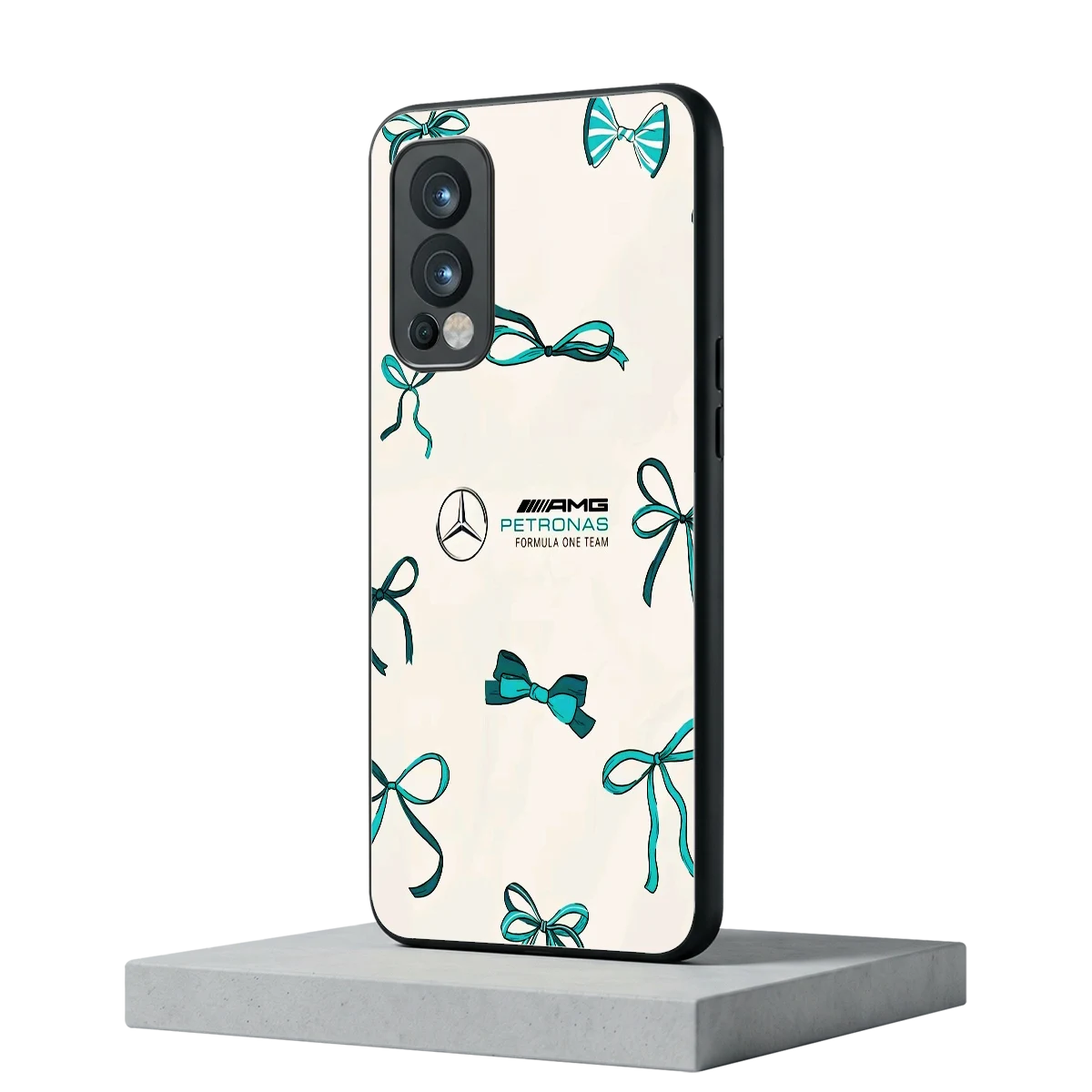 AMG X Bows oneplus nord 2 mobile cover | shockproof glass phone case