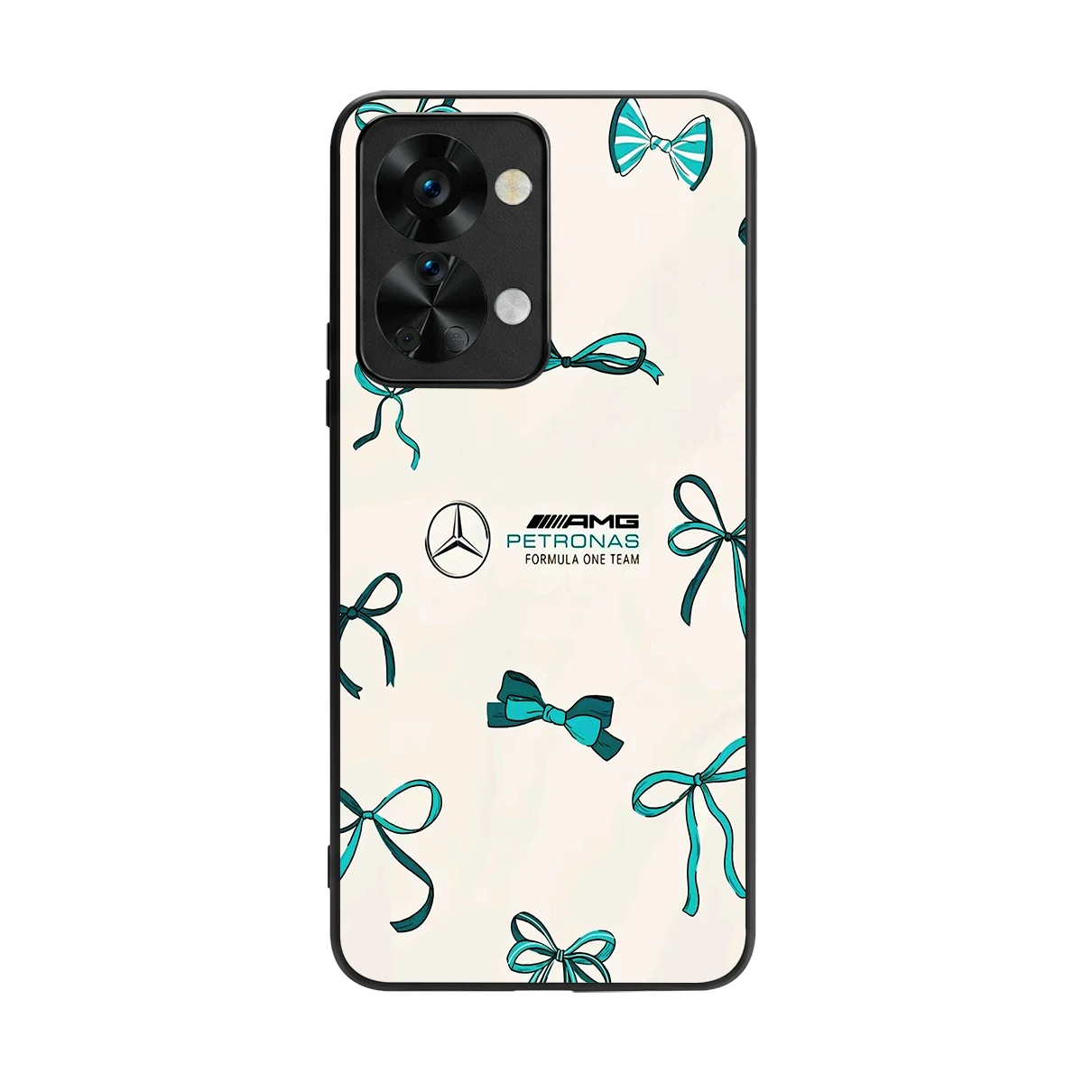 AMG X Bows back phone cover | glass case for oneplus nord 2t
