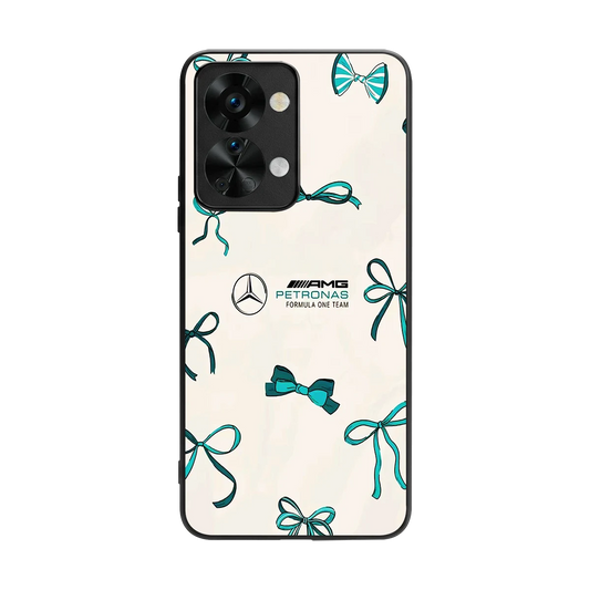 AMG X Bows back phone cover | glass case for oneplus nord 2t