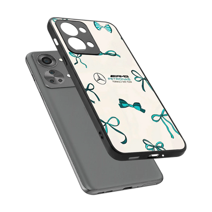 AMG X Bows sleek oneplus nord 2t cover with tempered glass back and TPU edges