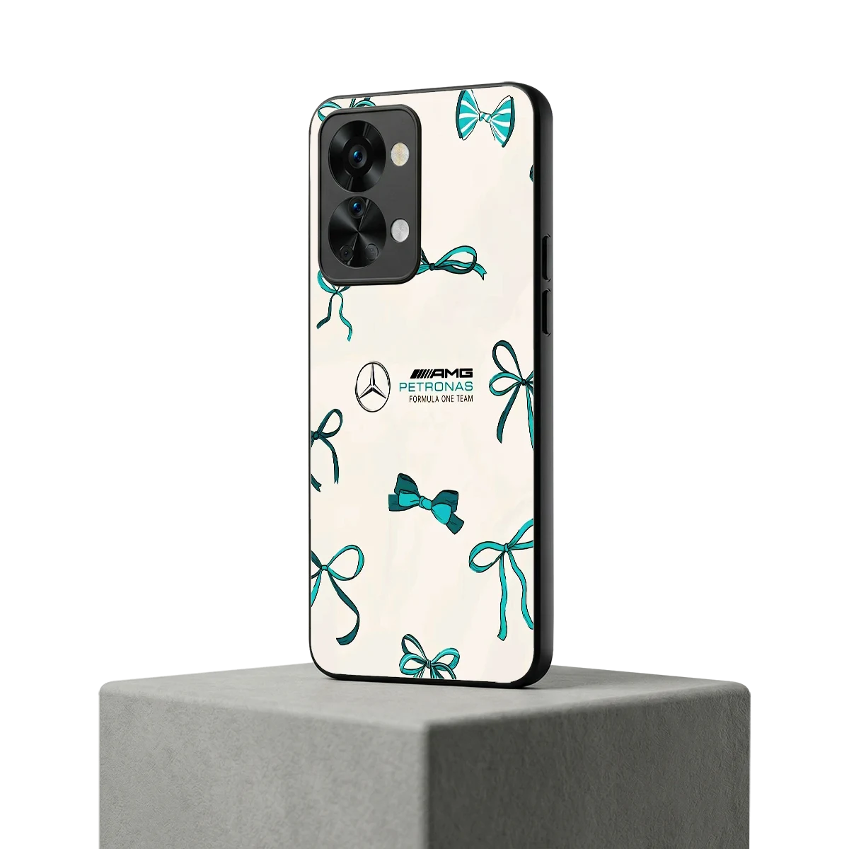 AMG X Bows oneplus nord 2t mobile cover | shockproof glass phone case