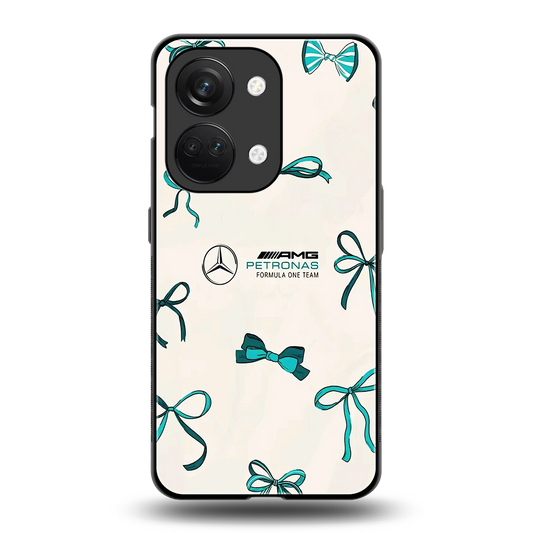 AMG X Bows back phone cover | glass case for oneplus nord 3