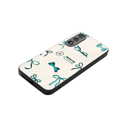 AMG X Bows stylish phone case for oneplus nord 5 | glossy glass and slim fit