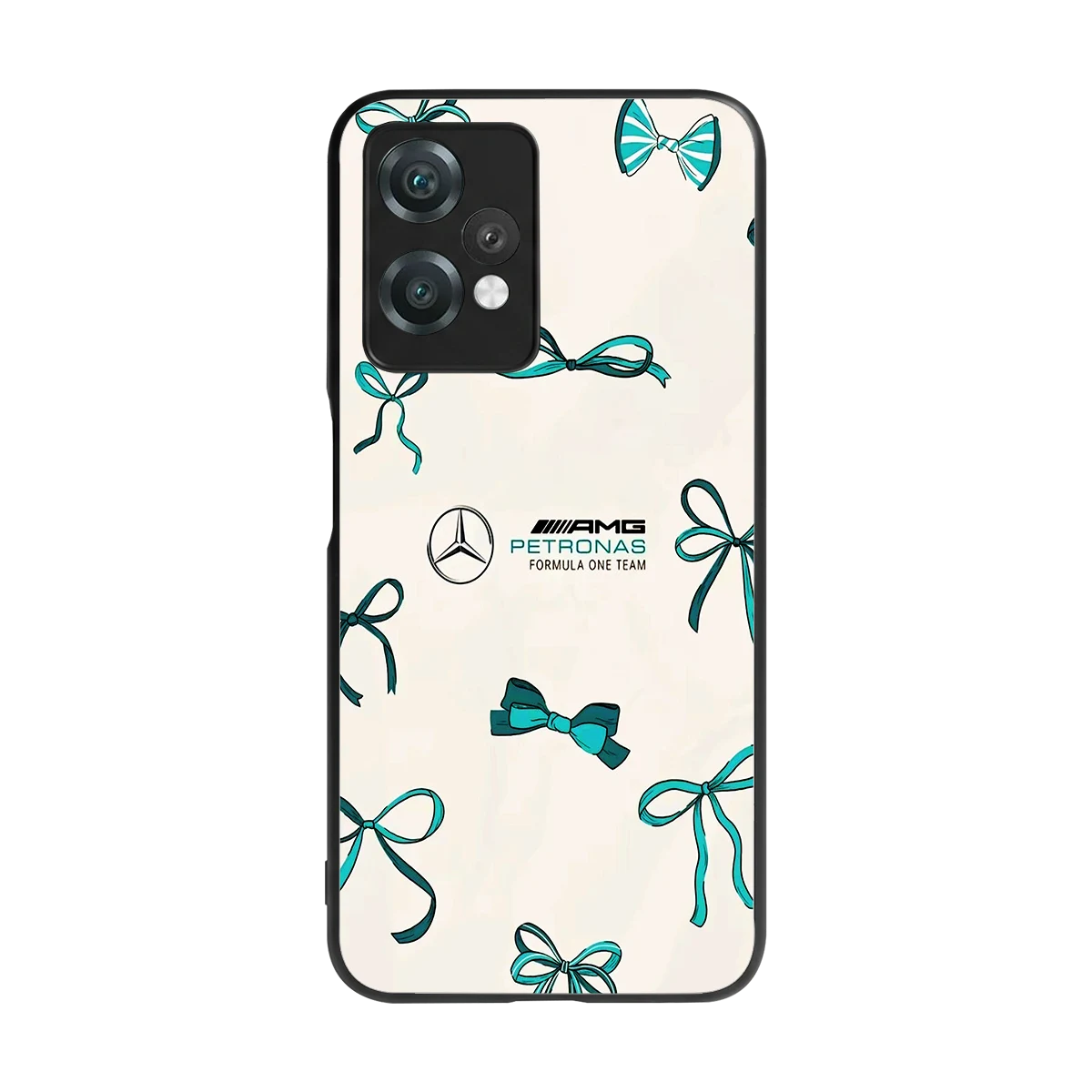 AMG X Bows back phone cover | glass case for oneplus nord ce 2 lite