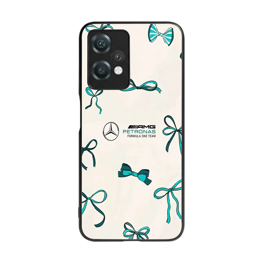 AMG X Bows back phone cover | glass case for oneplus nord ce 2 lite