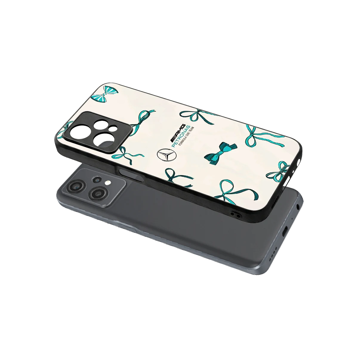 AMG X Bows sleek oneplus nord ce 2 lite cover with tempered glass back and TPU edges