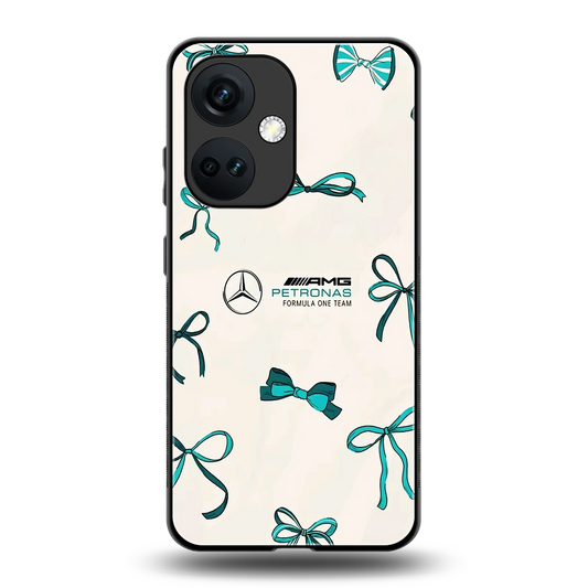 AMG X Bows back phone cover | glass case for oneplus nord ce 3