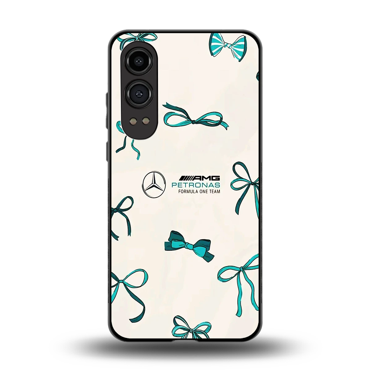 AMG X Bows back phone cover | glass case for oneplus nord ce 4 lite