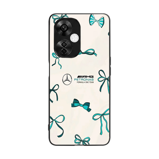 AMG X Bows back phone cover | glass case for oneplus nord ce 3 lite