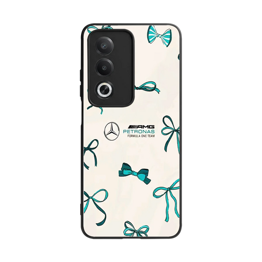 AMG X Bows back phone cover | glass case for oppo a3 pro