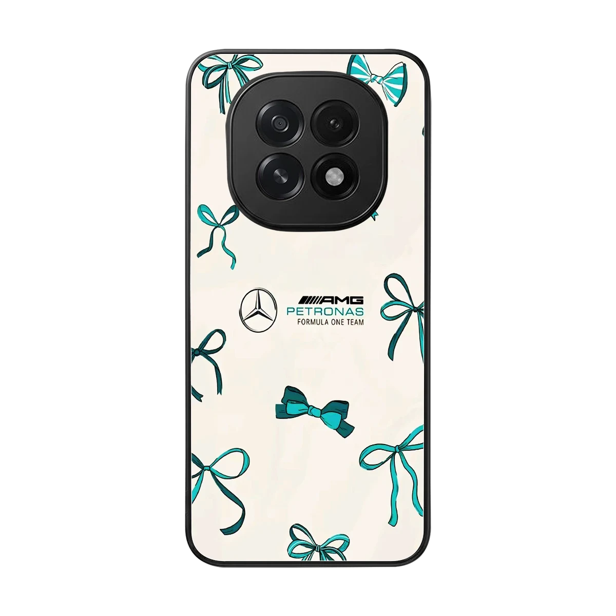 AMG X Bows back phone cover | glass case for oppo f29 5g