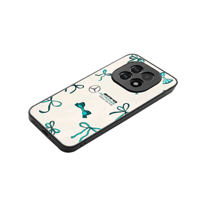 AMG X Bows stylish phone case for oppo f29 5g | glossy glass and slim fit