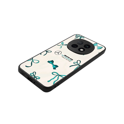 AMG X Bows stylish phone case for oppo f29 pro 5g | glossy glass and slim fit