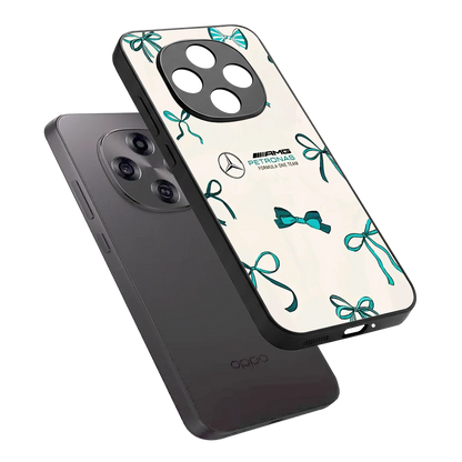 AMG X Bows sleek oppo f31 pro 5g cover with tempered glass back and TPU edges