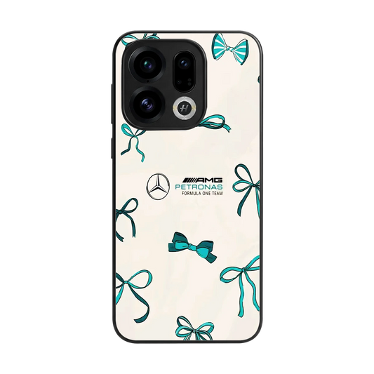 AMG X Bows back phone cover | glass case for oppo find x9