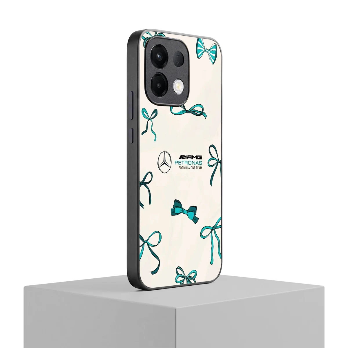 AMG X Bows oppo k13 5g mobile cover | shockproof glass phone case