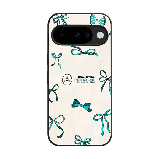 AMG X Bows back phone cover | glass case for google pixel 10