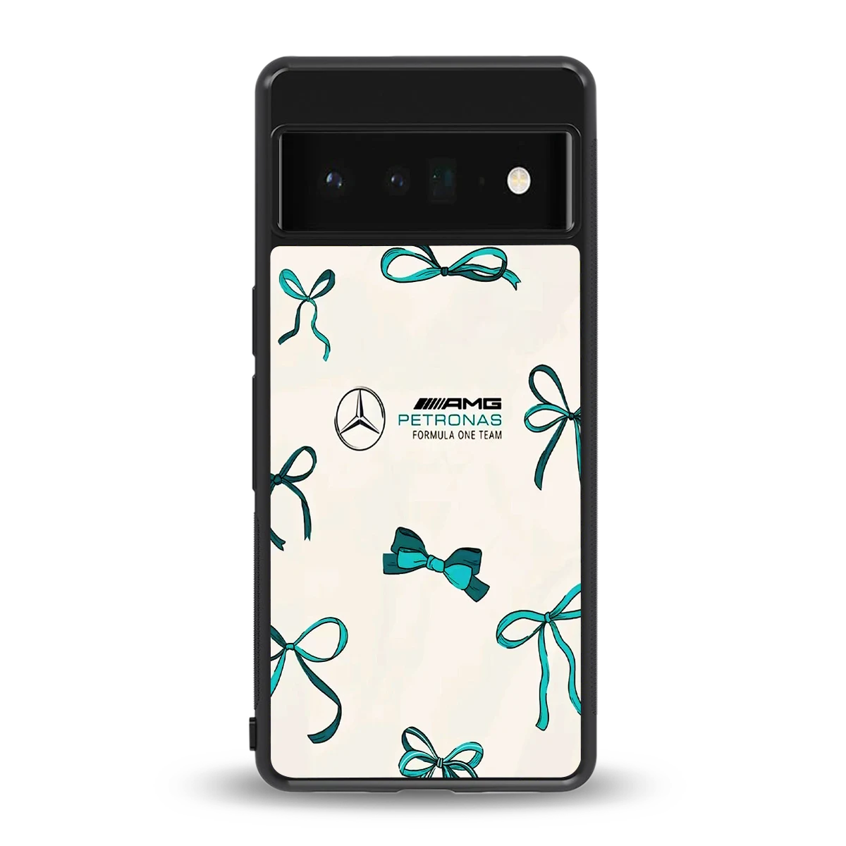 AMG X Bows back phone cover | glass case for google pixel 6 pro