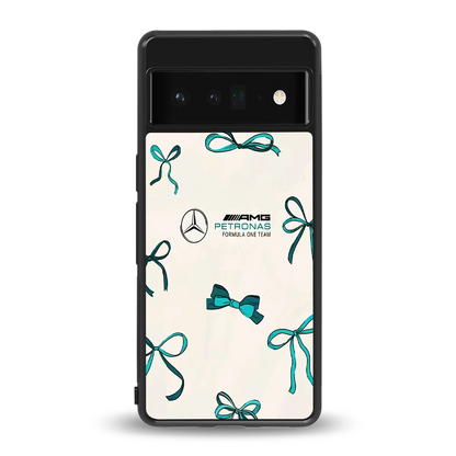 AMG X Bows back phone cover | glass case for google pixel 6 pro