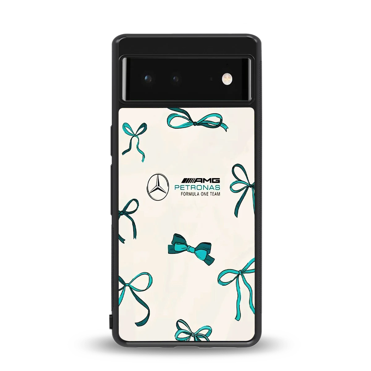 AMG X Bows back phone cover | glass case for google pixel 6a