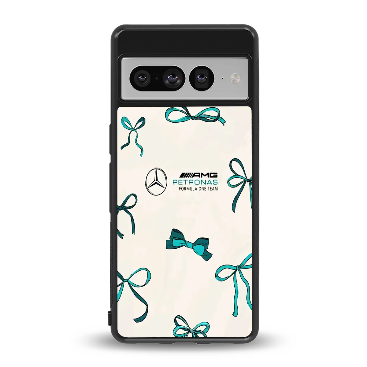 AMG X Bows back phone cover | glass case for google pixel 7 pro