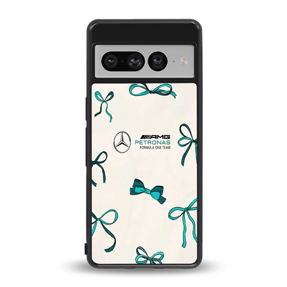 AMG X Bows back phone cover | glass case for google pixel 7 pro