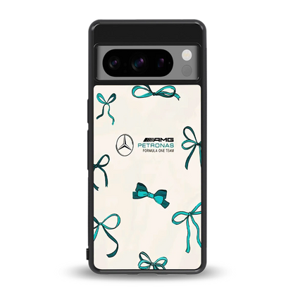 AMG X Bows back phone cover | glass case for google pixel 8 pro