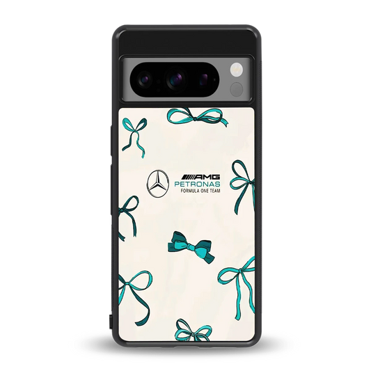 AMG X Bows back phone cover | glass case for google pixel 8 pro