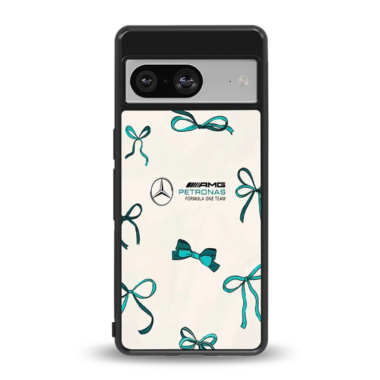 AMG X Bows back phone cover | glass case for google pixel 8