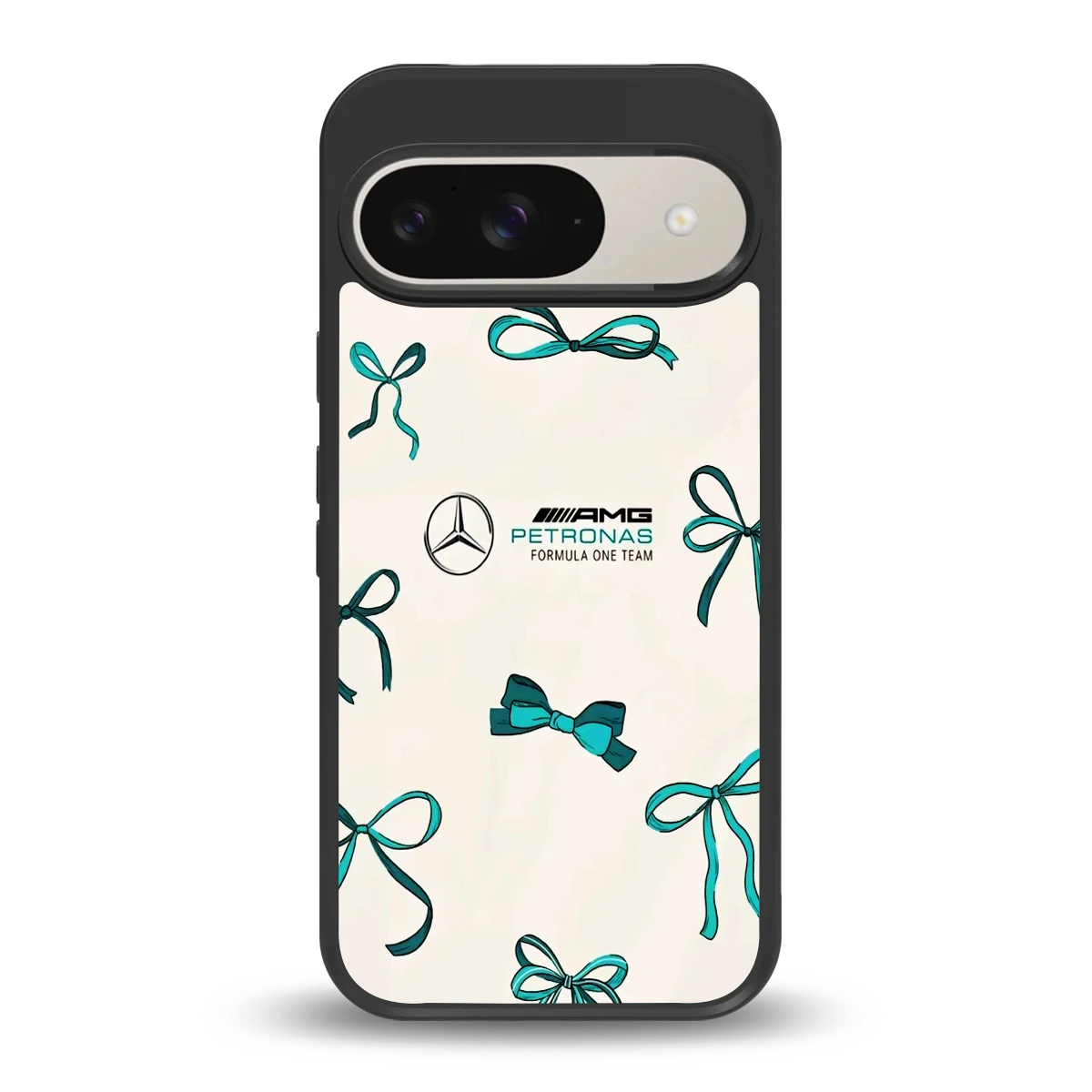 AMG X Bows back phone cover | glass case for google pixel 9