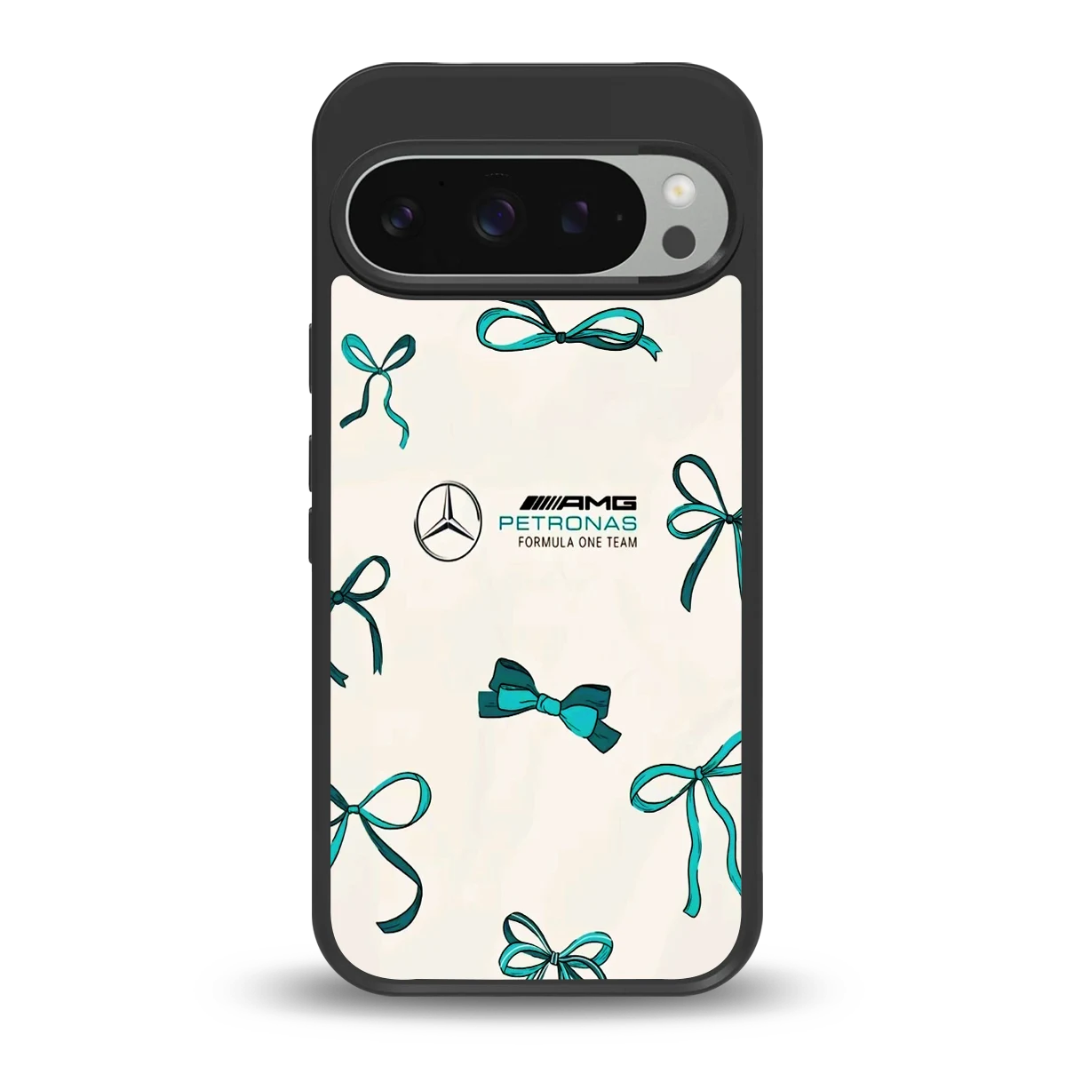 AMG X Bows back phone cover | glass case for google pixel 9 pro