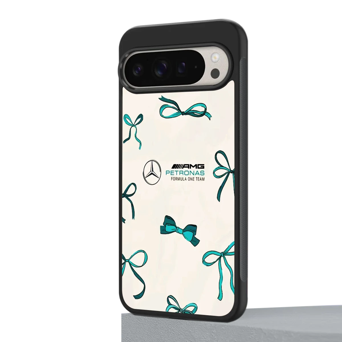 AMG X Bows google pixel 9 pro mobile cover | shockproof glass phone case