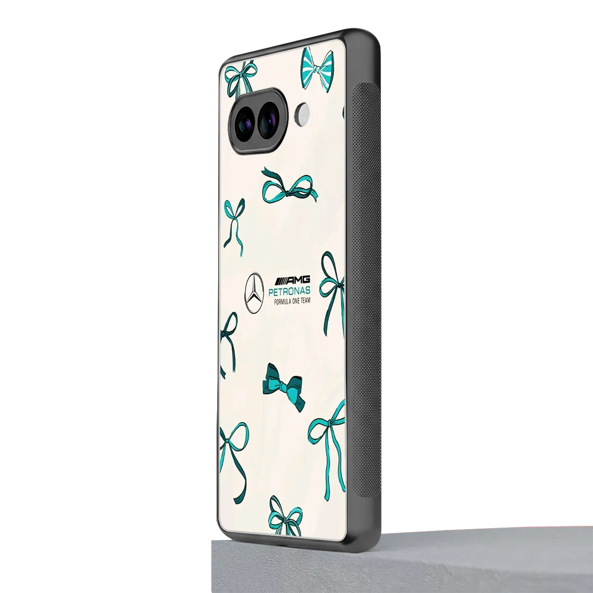 AMG X Bows google pixel 9a mobile cover | shockproof glass phone case